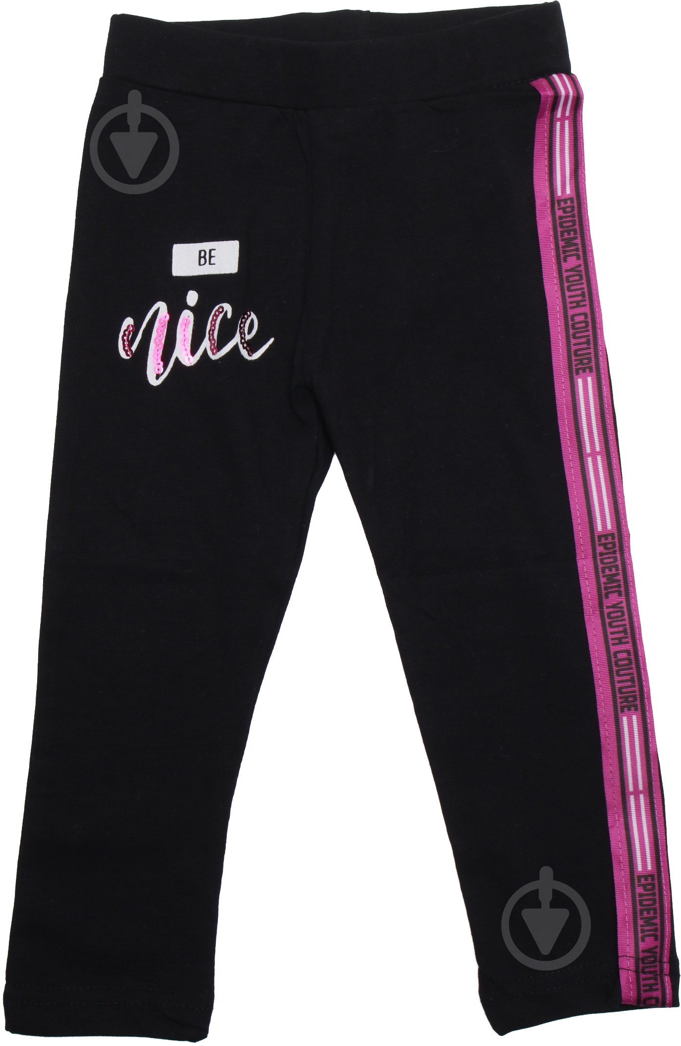 Леггинсы ALG 620761 р.98 черный - фото 1