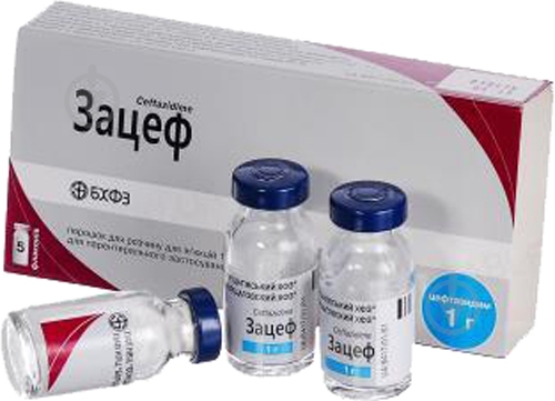 Зацеф порошок 1 г - фото 1 Зацеф порошок 1 г - фото 1