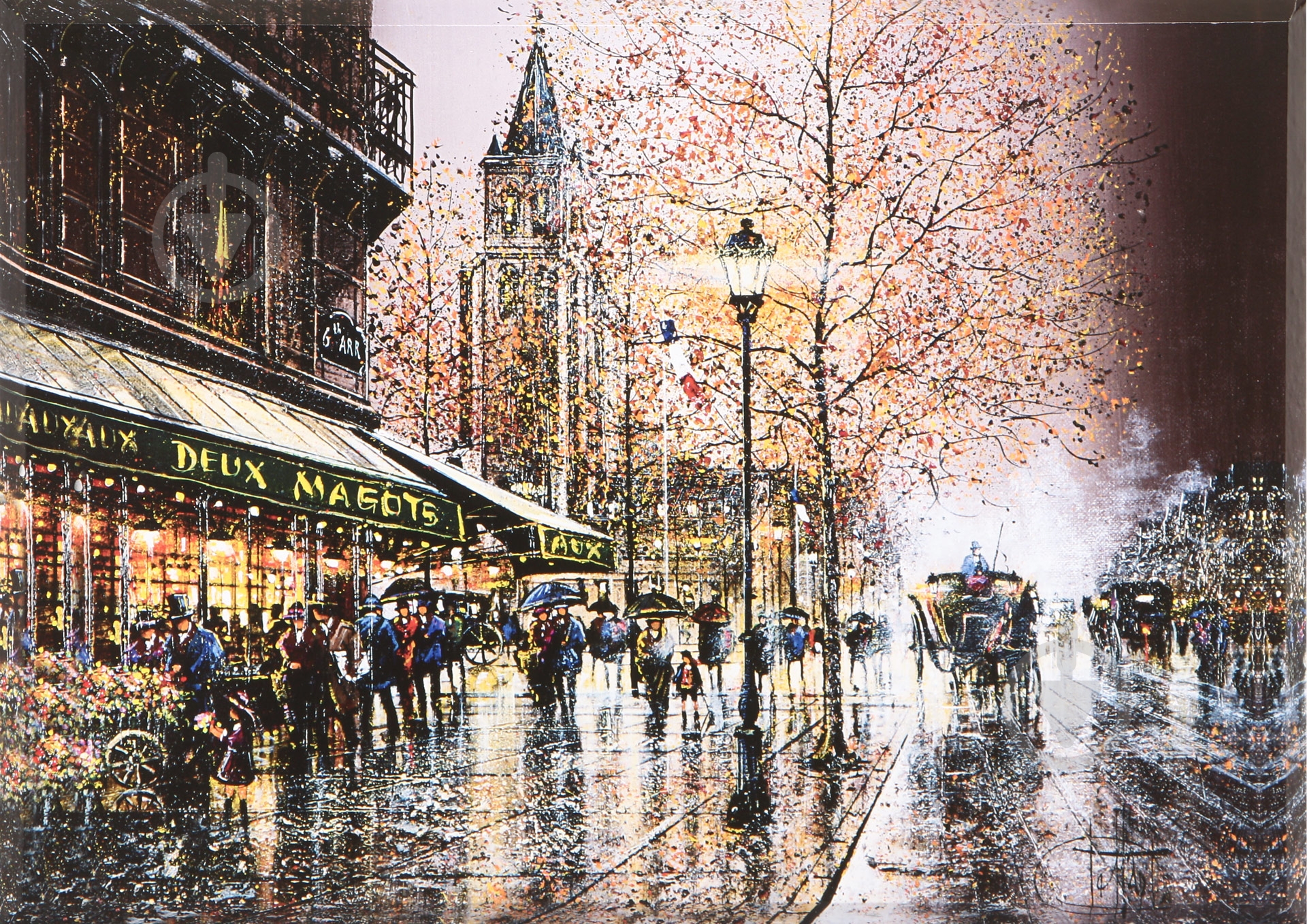 Репродукция Guy Dessapt LONDON G033 Картины Мира 50x - фото 1