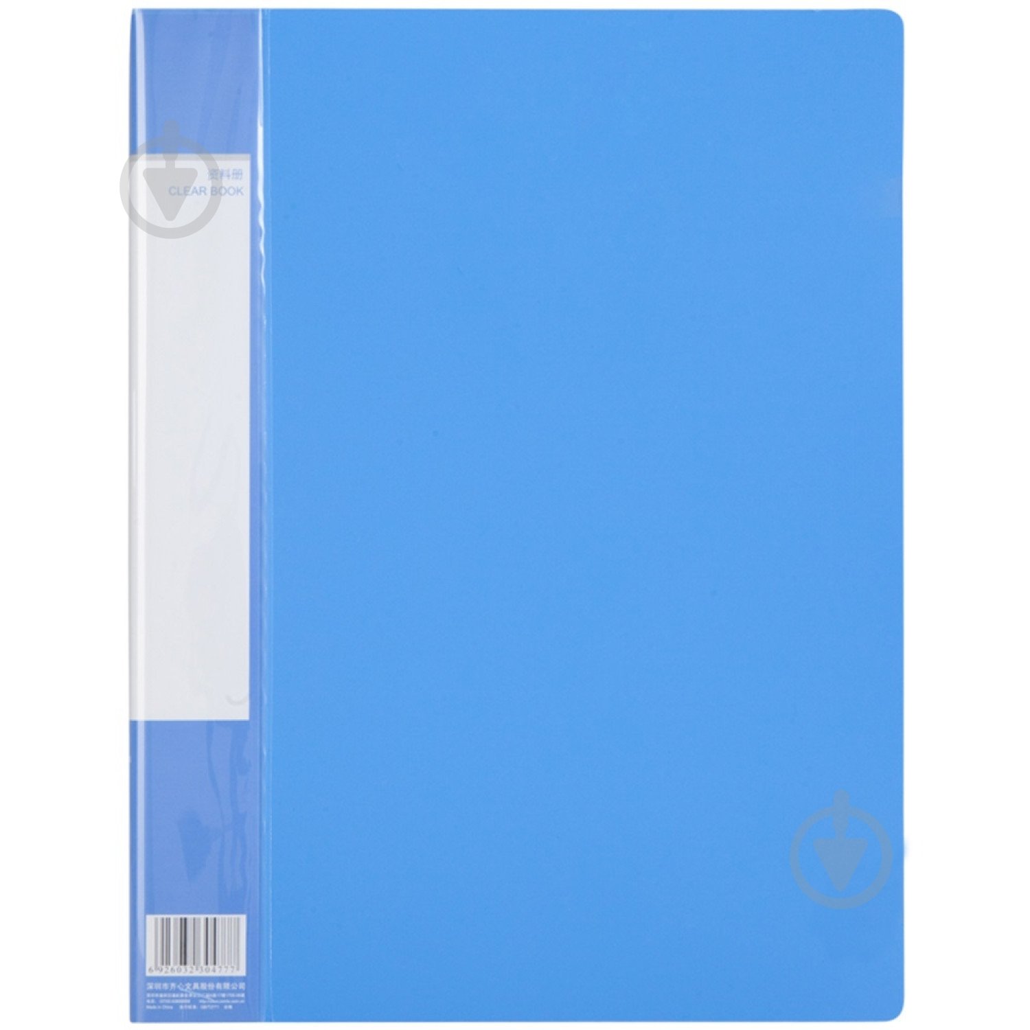 Папка з файлами А4 з 40 файлами синій PF40AK-BL Comix - фото 1 Папка з файлами А4 з 40 файлами синій PF40AK-BL Comix - фото 1