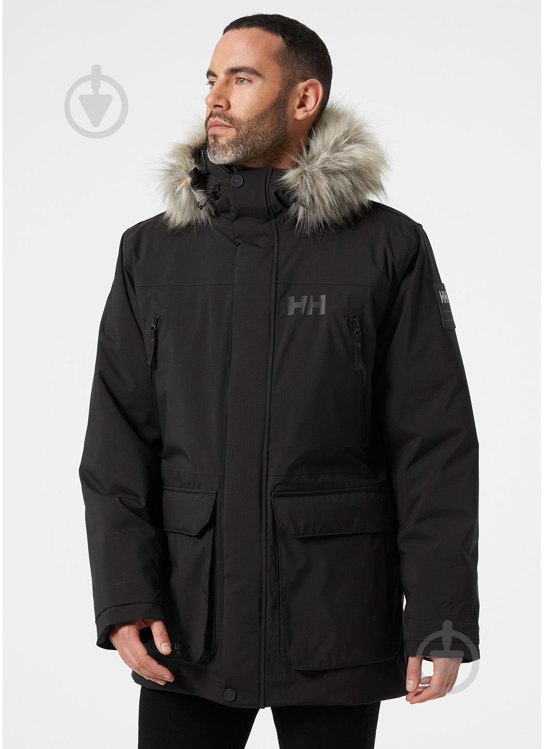 Куртка-парка мужская Helly Hansen REINE PARKA 53630_990 р.XL черная - фото 2