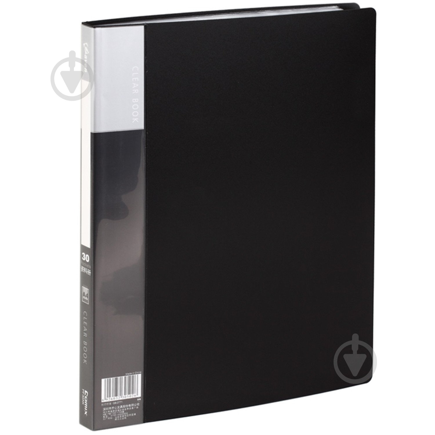 Папка с файлами А4 с 60 файлами черный PF60AK-B Comix - фото 1 Папка с файлами А4 с 60 файлами черный PF60AK-B Comix - фото 1