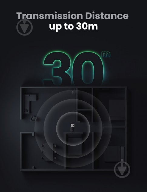 Адаптер UGREEN CM390 Bluetooth 5.0 80889 - фото 6