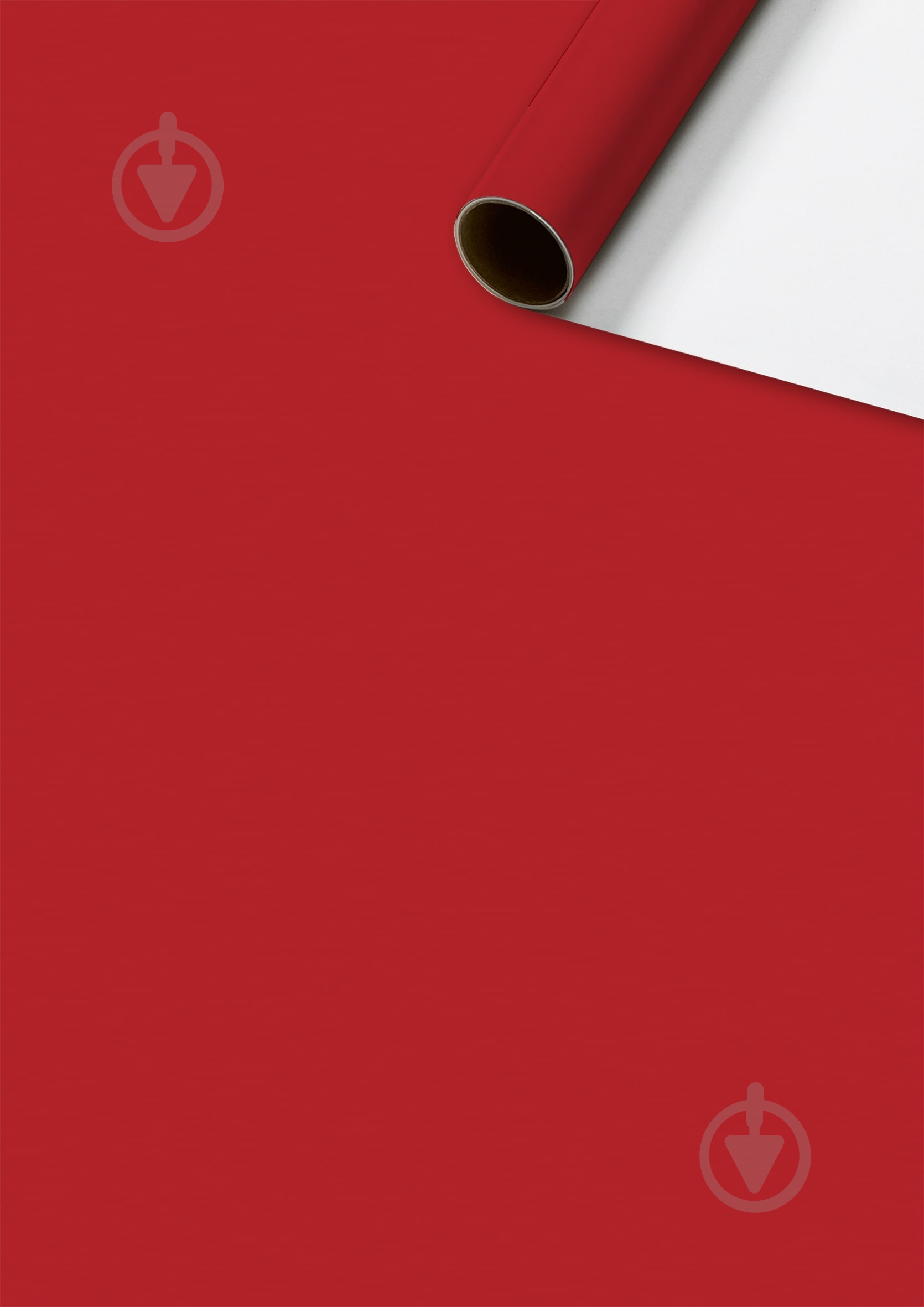 Папір для пакування STEWO Uni Plain dark red 70x200 см - фото 1