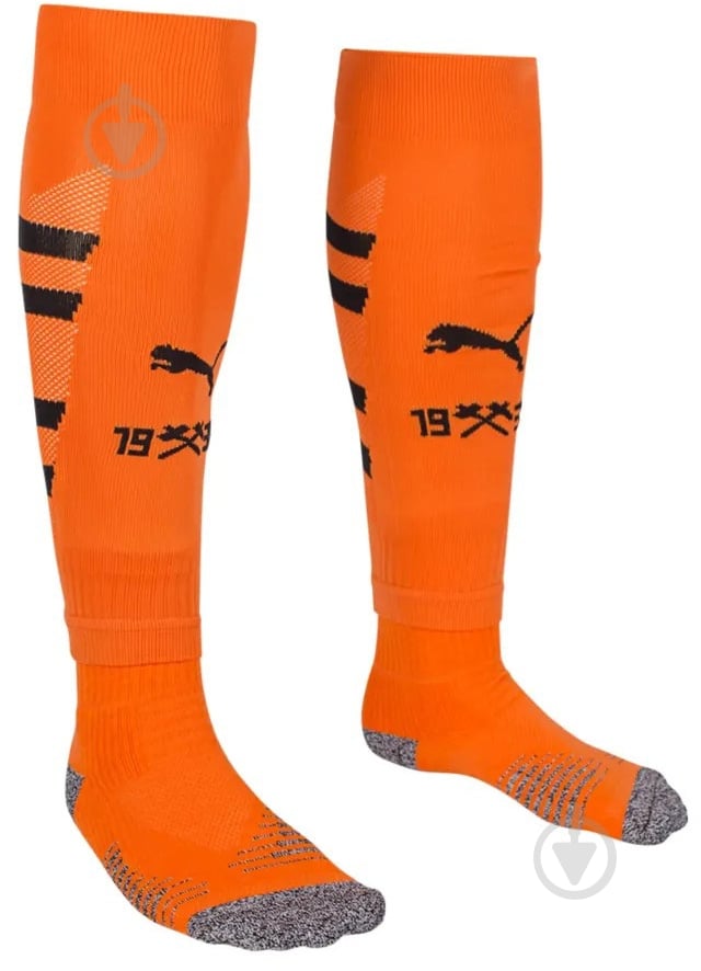 Гетри футбольні Puma TEAM FCSD GRAPHIC SOCK PROMO 77543701 р.47-50 помаранчевий - фото 3