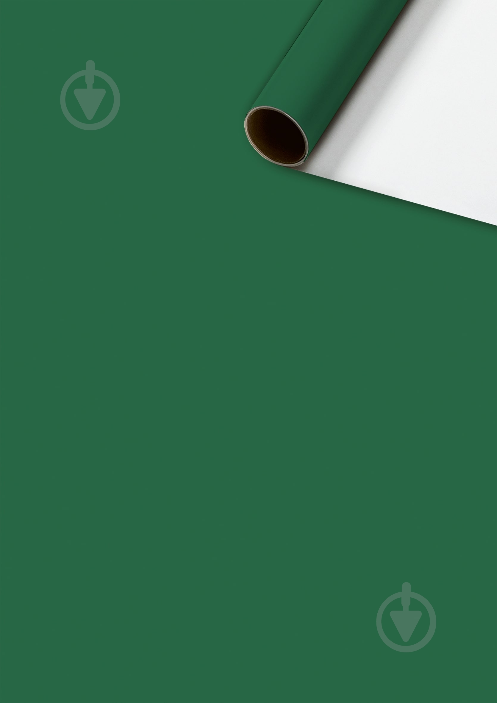 Бумага для упаковки STEWO Uni Plain dark green 70x200 см - фото 1 Бумага для упаковки STEWO Uni Plain dark green 70x200 см - фото 1