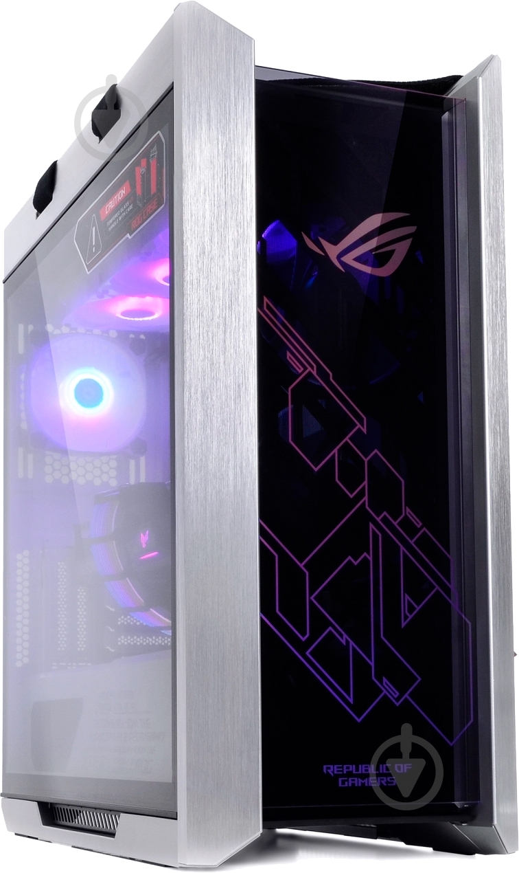 Системный блок Artline Overlord STRIX (STRIXv120Winw) silver/white - фото 1 Системный блок Artline Overlord STRIX (STRIXv120Winw) silver/white - фото 1