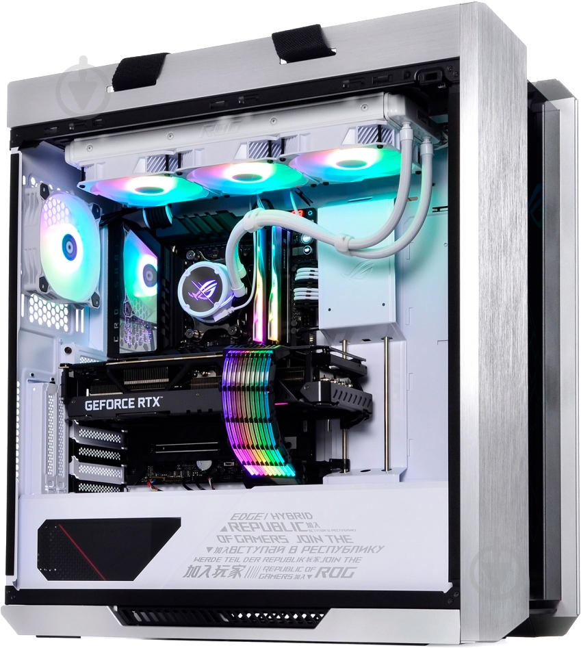 Системный блок Artline Overlord STRIX (STRIXv120Winw) silver/white - фото 4 Системный блок Artline Overlord STRIX (STRIXv120Winw) silver/white - фото 4