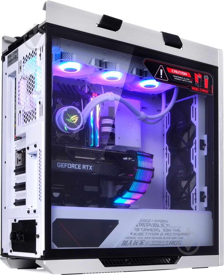 Системный блок Artline Overlord STRIX (STRIXv120Winw) silver/white - фото 2 Системный блок Artline Overlord STRIX (STRIXv120Winw) silver/white - фото 2
