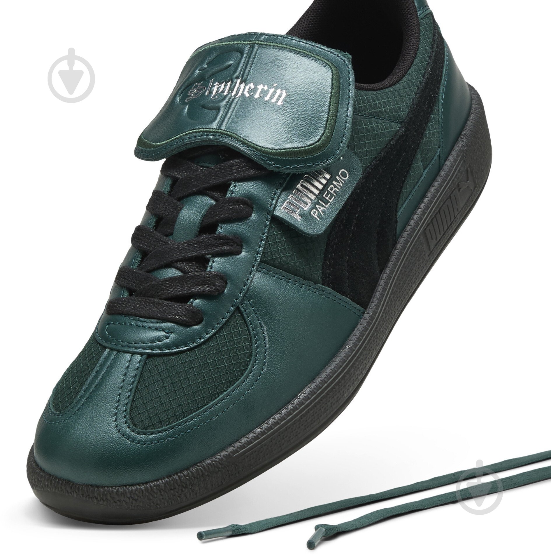 Кеды Puma Palermo 2 HARRY POTTER 40121001 р.44,5 зеленый - фото 4
