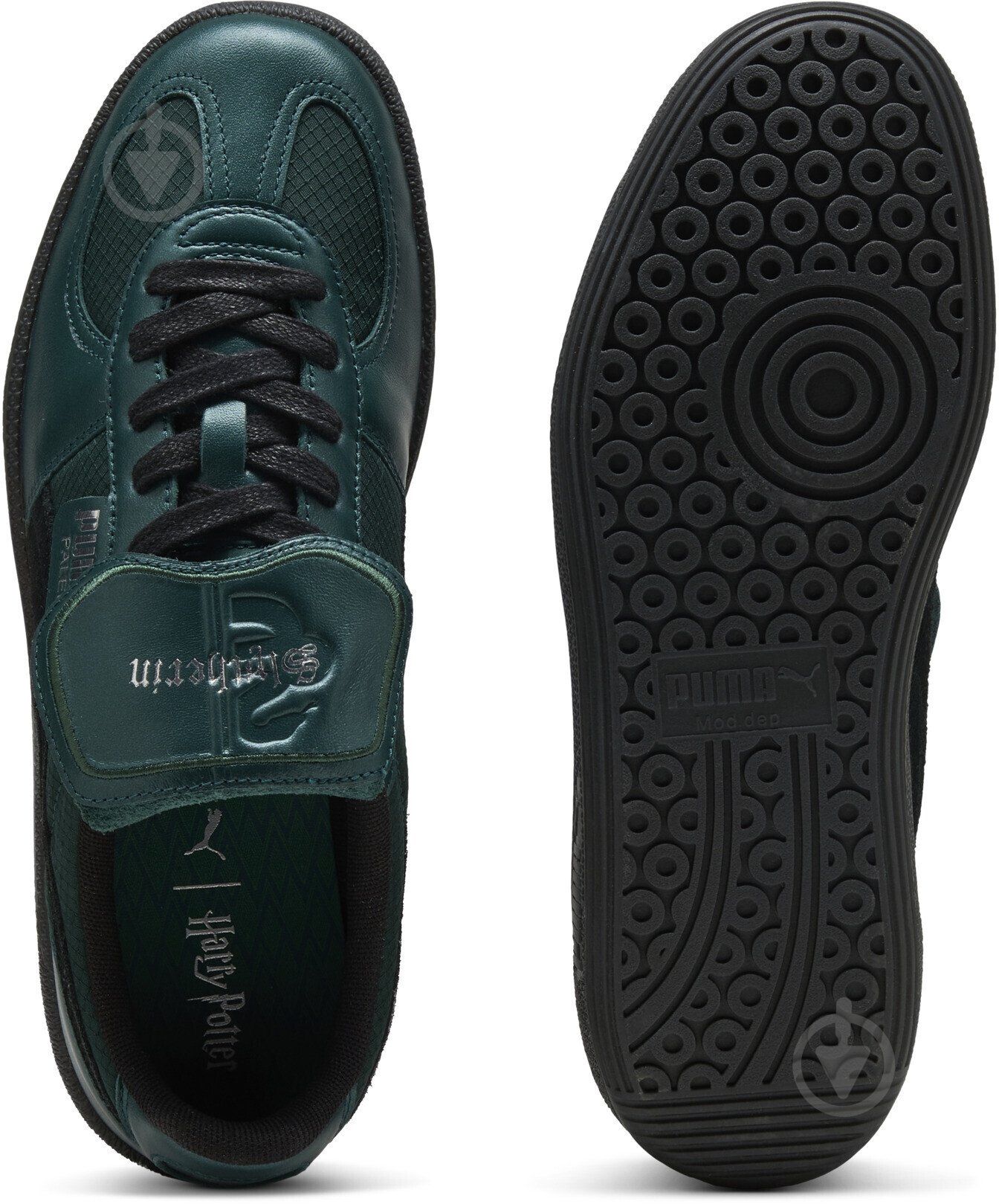 Кеды Puma Palermo 2 HARRY POTTER 40121001 р.44,5 зеленый - фото 6