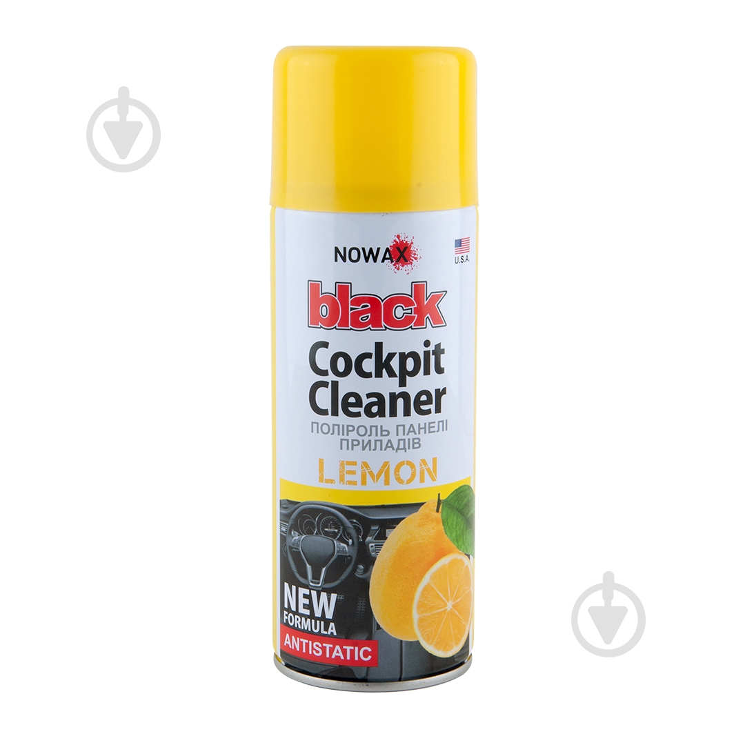Полироль Cockpit Cleaner Nowax лимон 450 мл - фото 1 Полироль Cockpit Cleaner Nowax лимон 450 мл - фото 1