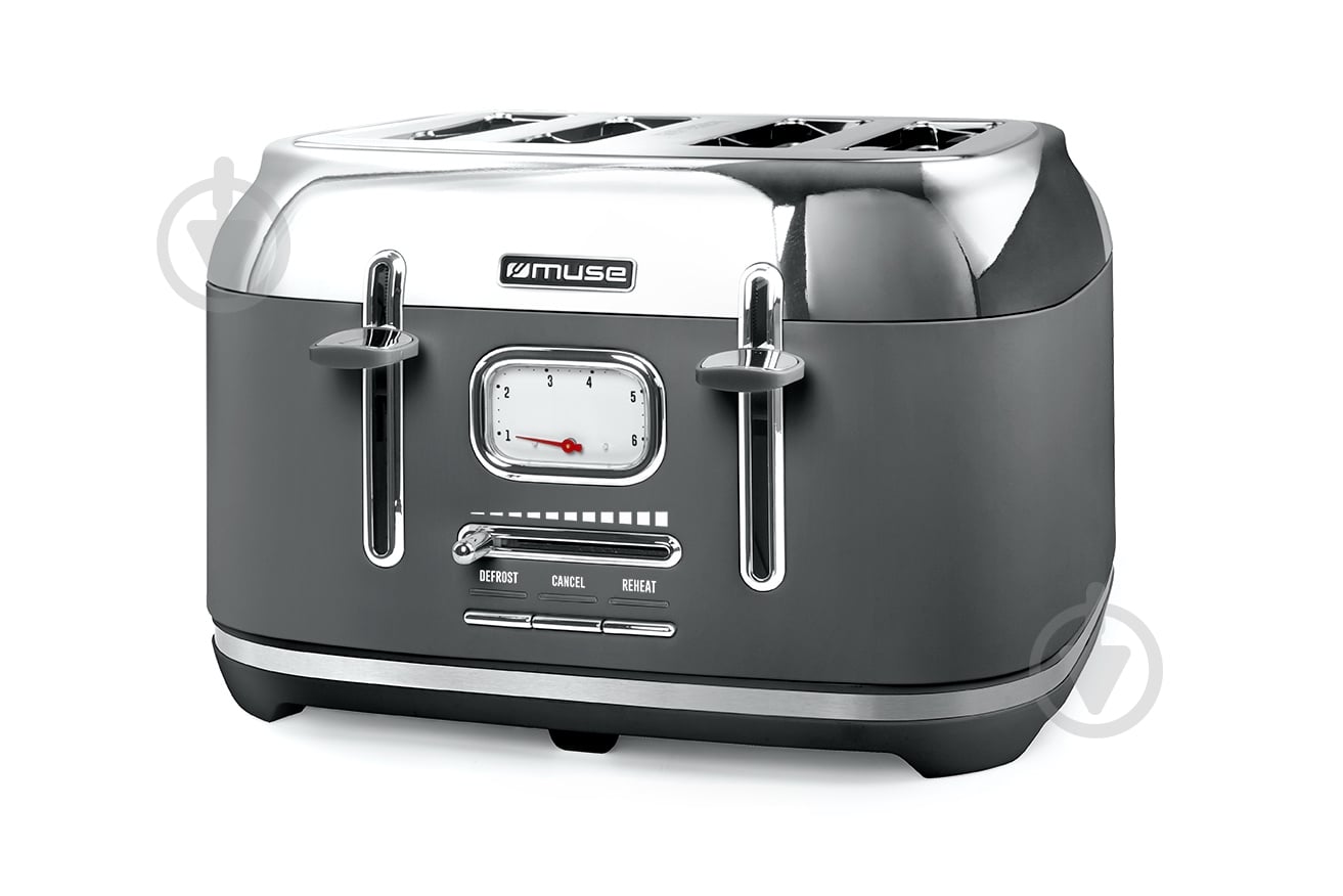 Тостер Muse Daily Collection MS-131 DG графит - фото 1