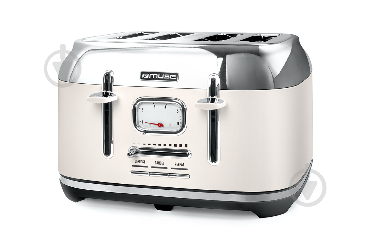 Тостер Muse Daily Collection MS-131 SC айвори - фото 1
