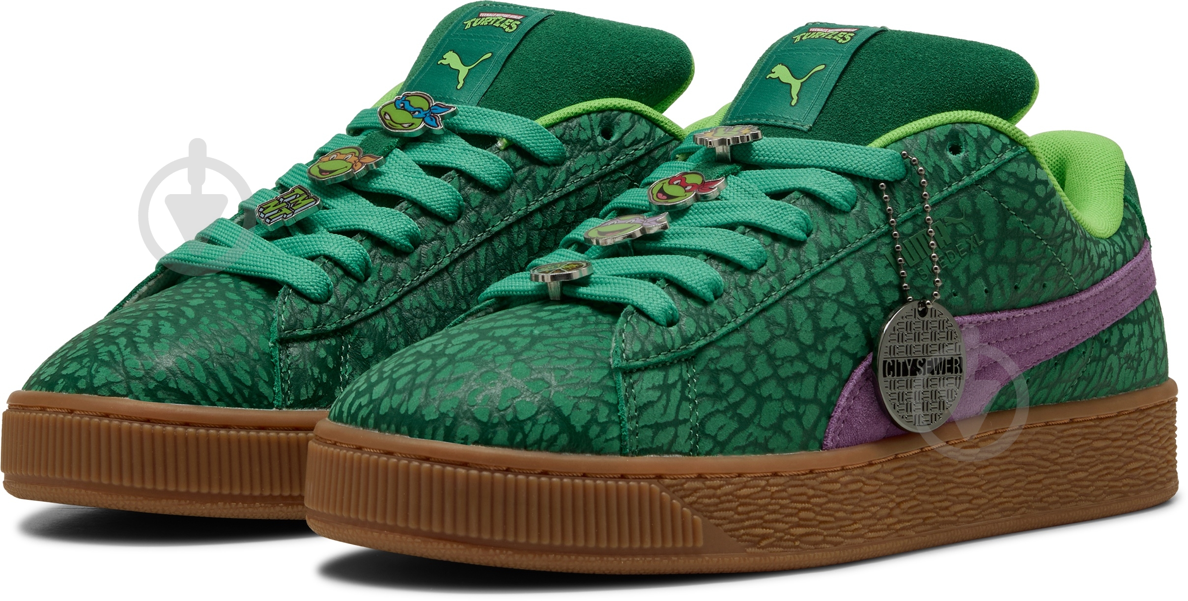 ᐉ Кроссовки мужские демисезонные Puma Suede XL TMNT 40130401 р.44