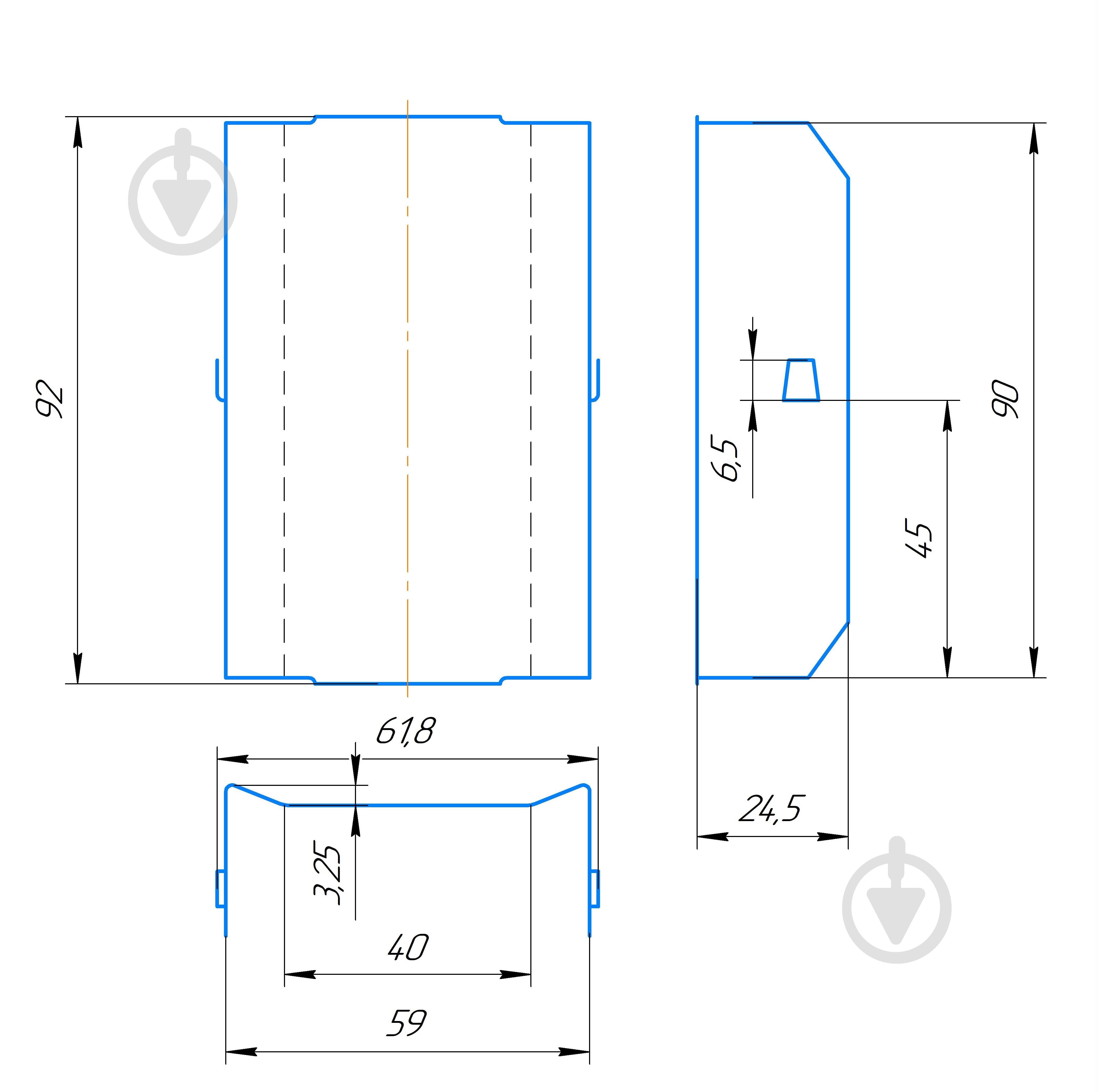 Соединитель продольный BauGut ARMOSTEEL для профиля CD 60 10 шт. - фото 4