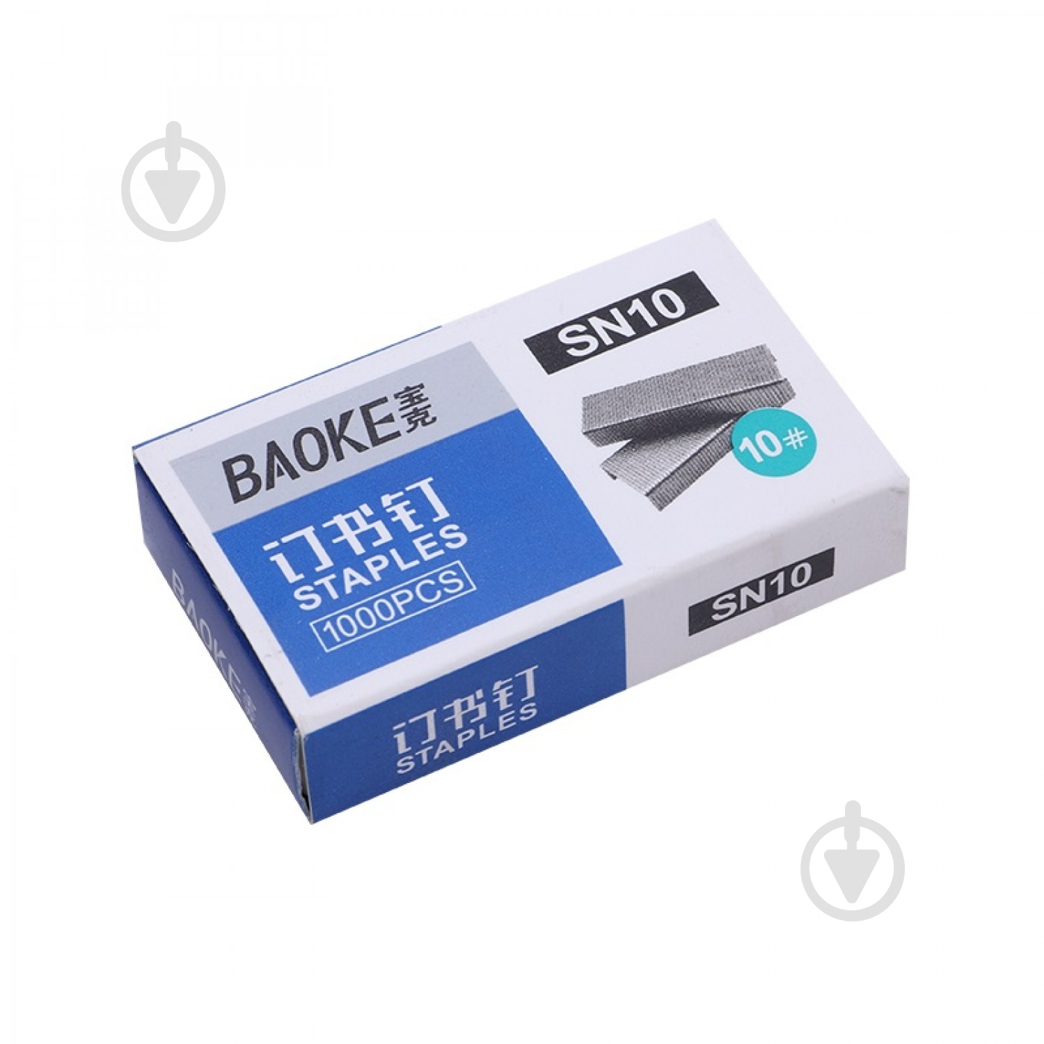 Скобы №10 1000 шт. SN10 Baoke - фото 1 Скобы №10 1000 шт. SN10 Baoke - фото 1