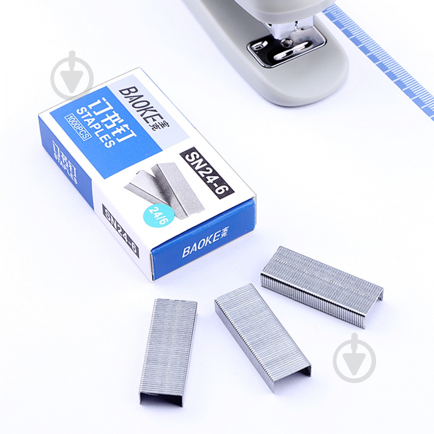 Скобы №24/6 1000 шт. SN24/6 Baoke - фото 3