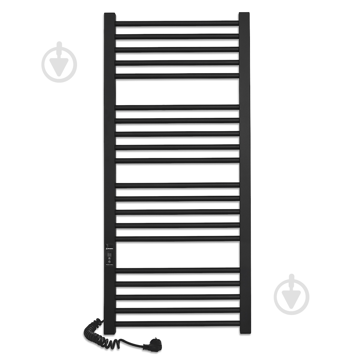 Рушникосушарка електрична Rhein Brooklyn S20 500х1200 E L PE/MAT RAL9005 400W - фото 2
