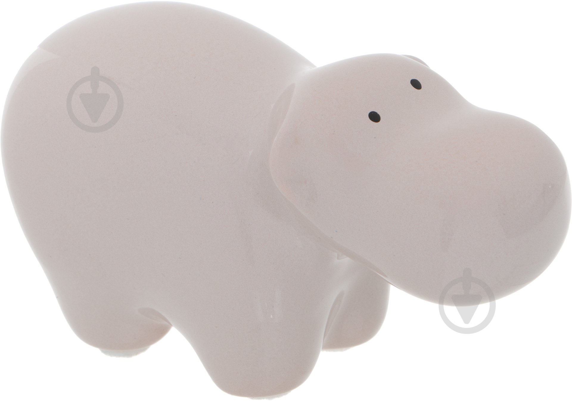 Набор статуэток Eterna бегемотики 3 шт. 1500 бежевый - фото 3