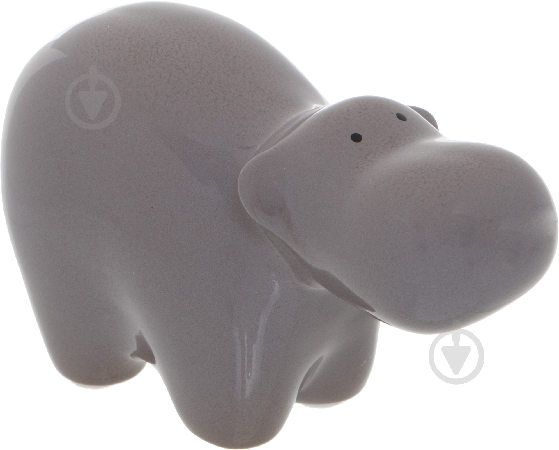 Набор статуэток Eterna бегемотики 3 шт. 1500 бежевый - фото 2