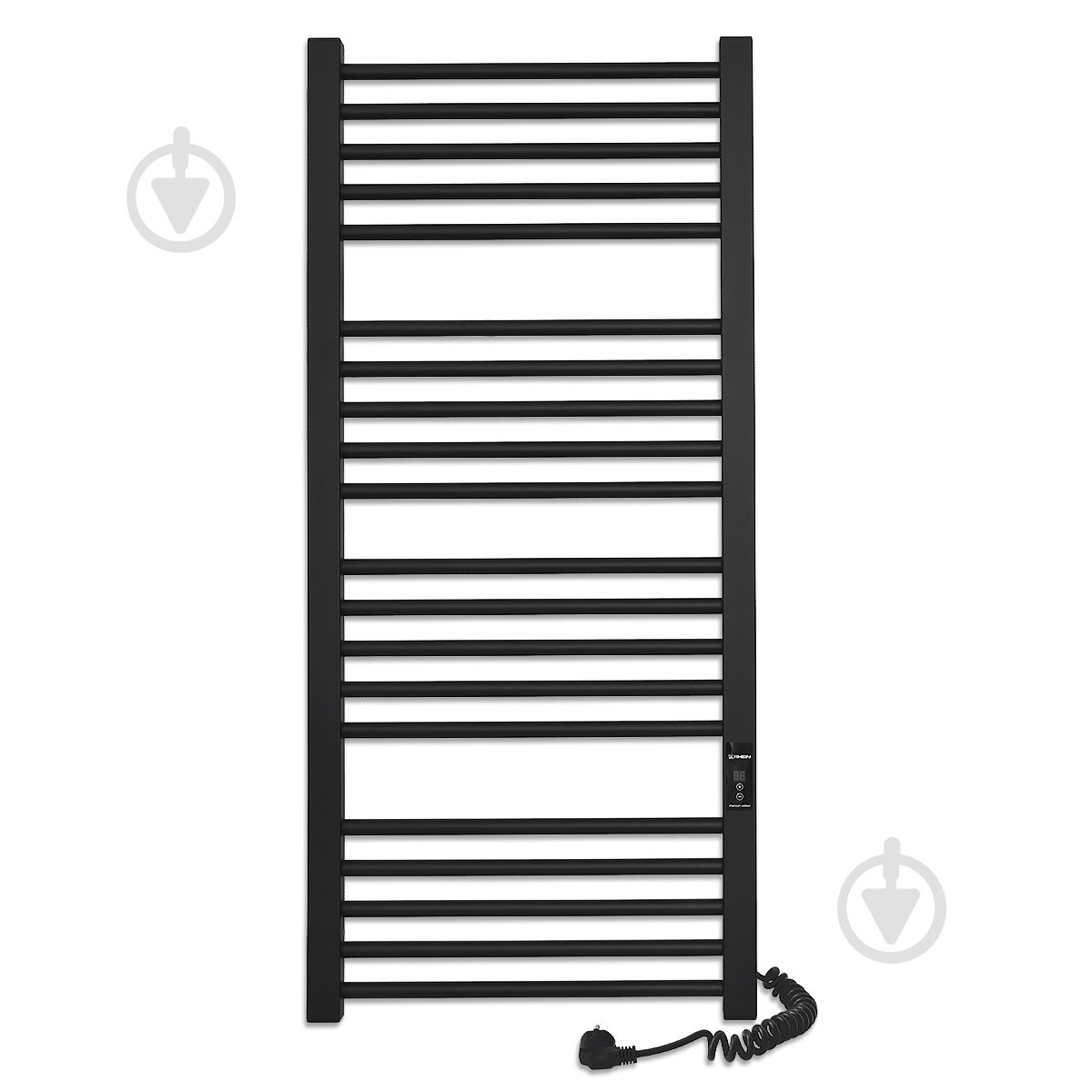 Рушникосушарка електрична Rhein Brooklyn S20 500х1200 E R PE/MAT RAL9005 400W - фото 2