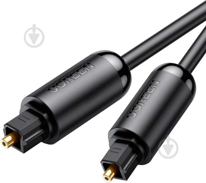Кабель UGREEN AV122 Toslink Optical Audio Cable 2 м black (70892) - фото 2