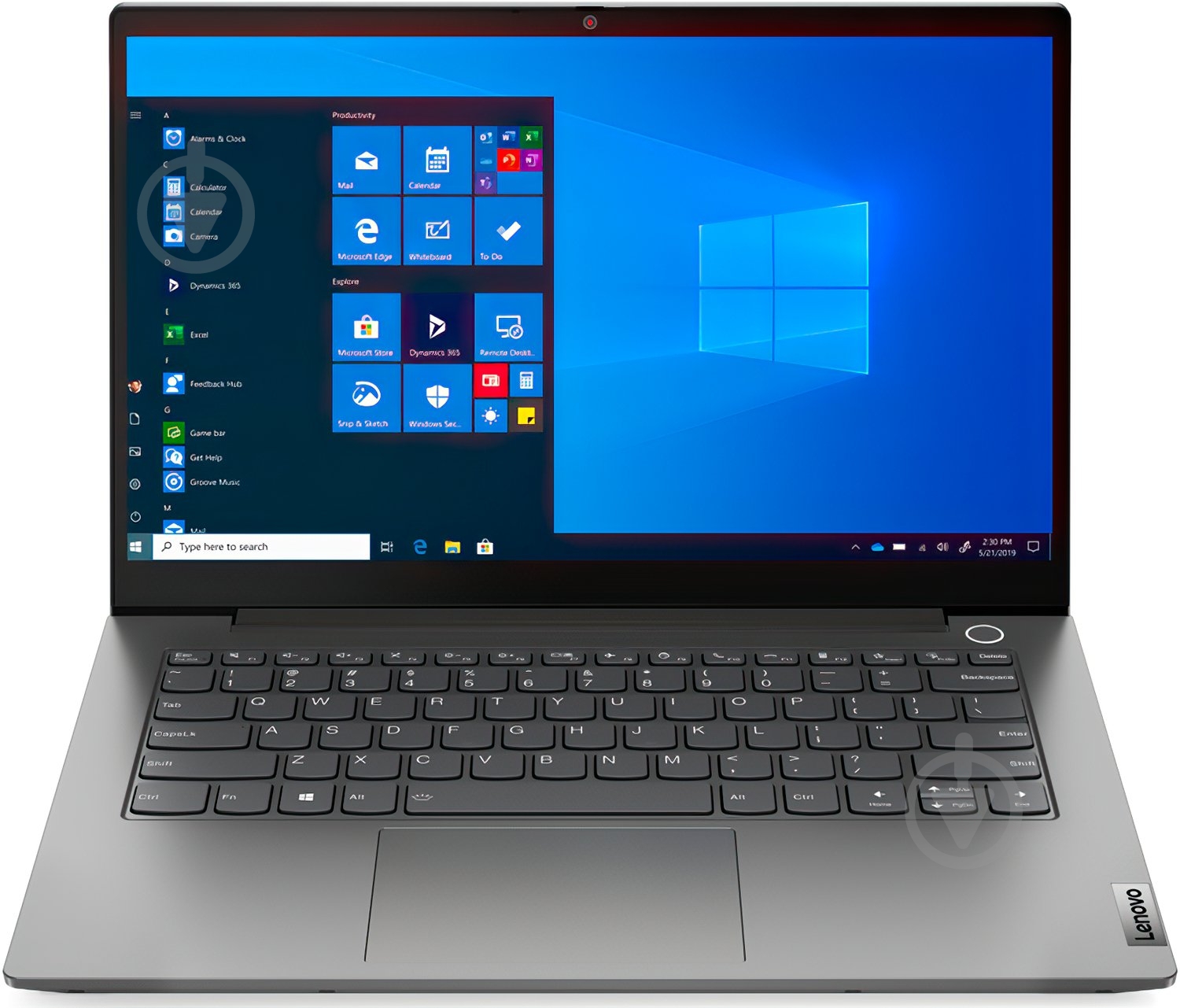 Ноутбук Lenovo ThinkBook 14" (20VD0097RA) grey - фото 1 Ноутбук Lenovo ThinkBook 14" (20VD0097RA) grey - фото 1