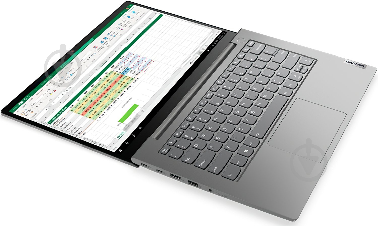 Ноутбук Lenovo ThinkBook 14" (20VD0097RA) grey - фото 7 Ноутбук Lenovo ThinkBook 14" (20VD0097RA) grey - фото 7