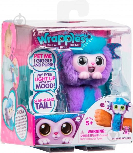 Іграшка інтерактивна Moose Wrapples S1 Шора 28815 - фото 7 Іграшка інтерактивна Moose Wrapples S1 Шора 28815 - фото 7