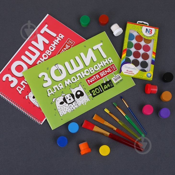 Альбом для рисования А4 24 листов на скобе 1 Nota Bene - фото 7
