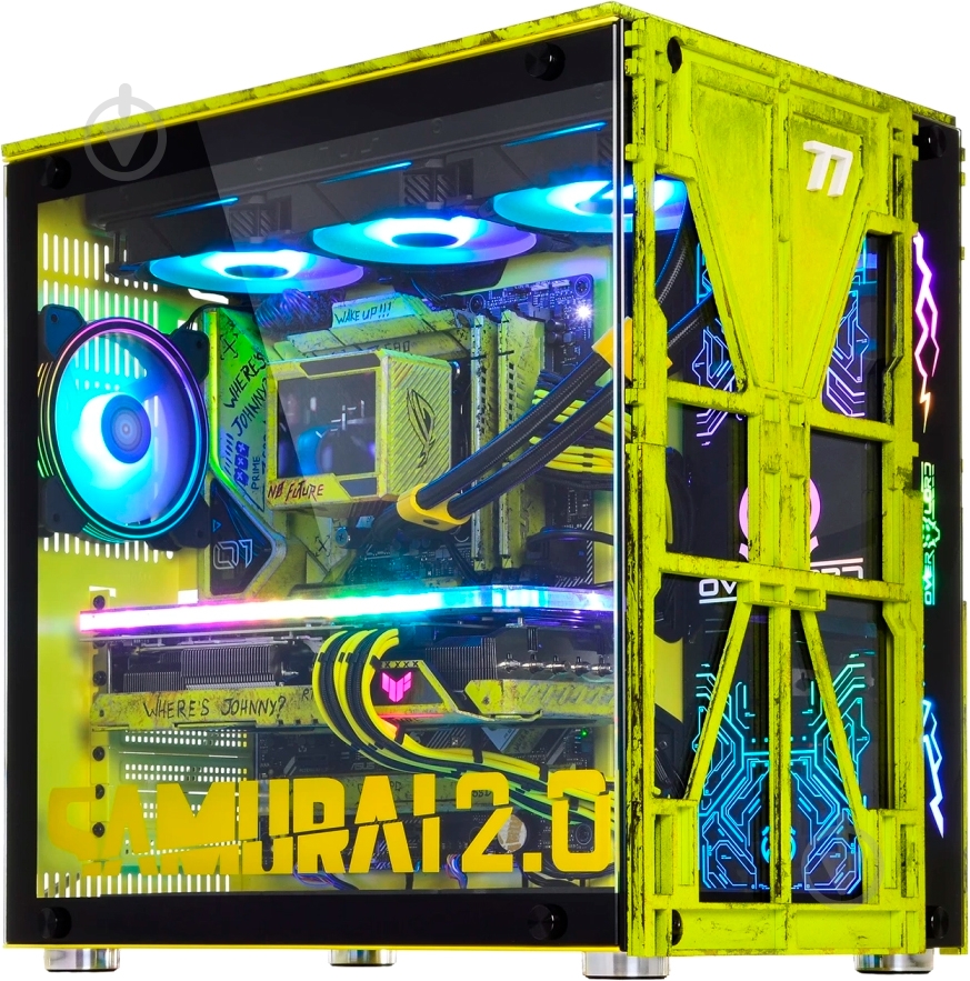 Системный блок Artline SAMURAI (SAMURAIv59) yellow - фото 2 Системный блок Artline SAMURAI (SAMURAIv59) yellow - фото 2