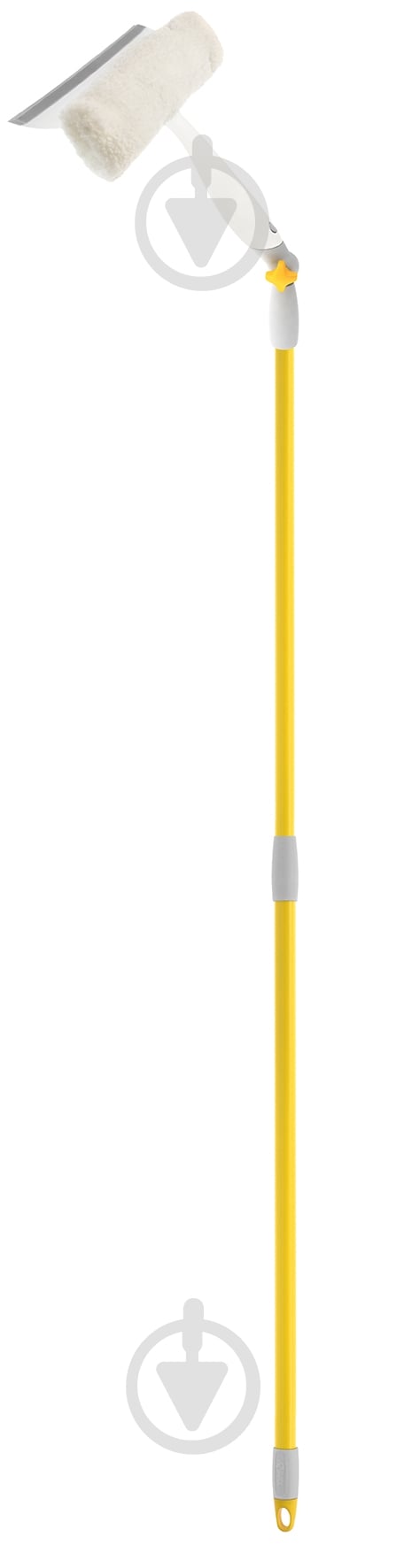 Швабра для вікон та дзеркал Apex Squizzo Windows 360 25 см жовтий - фото 1