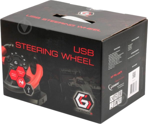 Кермо ігрове Gembird STR-UV-01 - фото 5 Кермо ігрове Gembird STR-UV-01 - фото 5