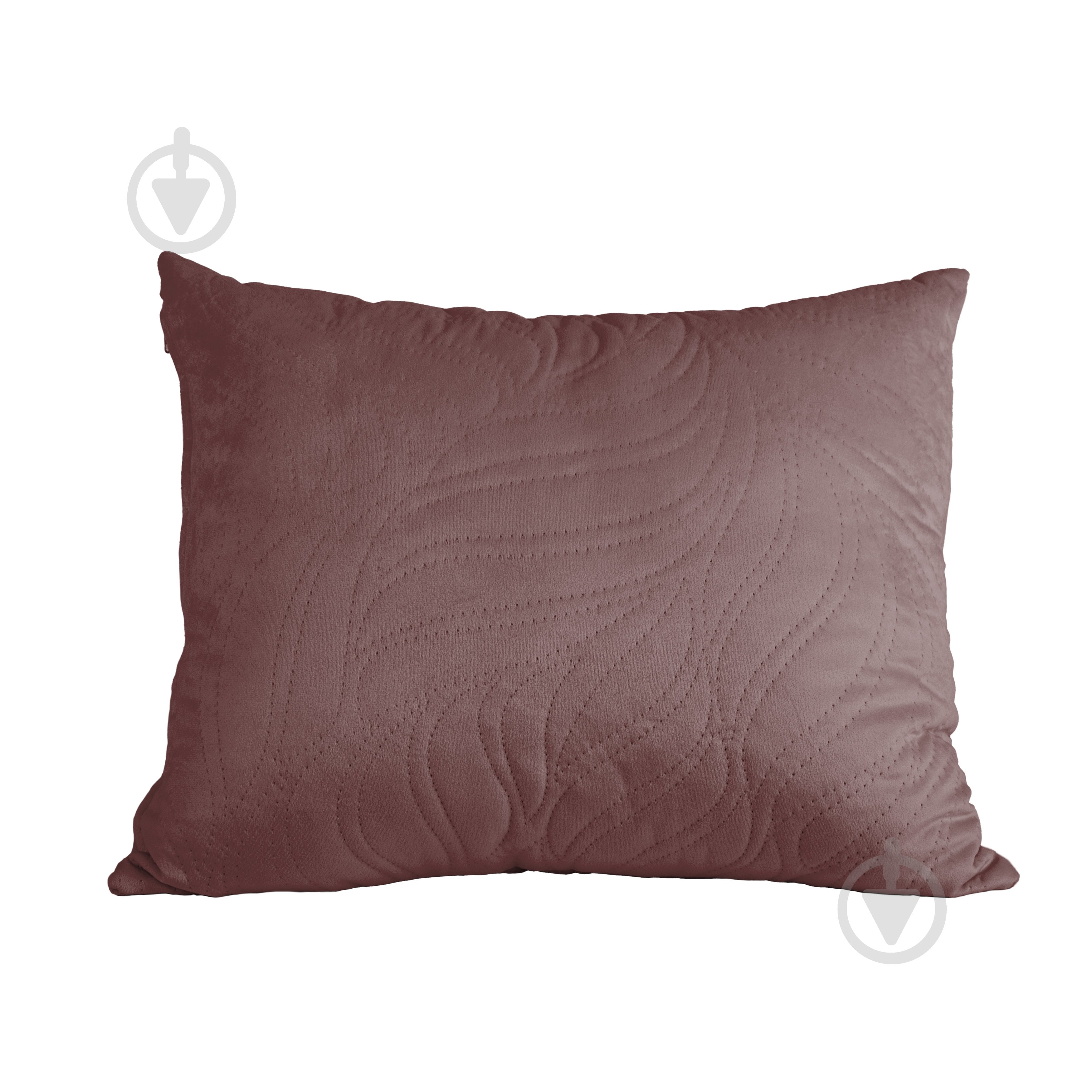 Подушка декоративная Leaf 40x50 см марсала La Nuit - фото 1 Подушка декоративная Leaf 40x50 см марсала La Nuit - фото 1