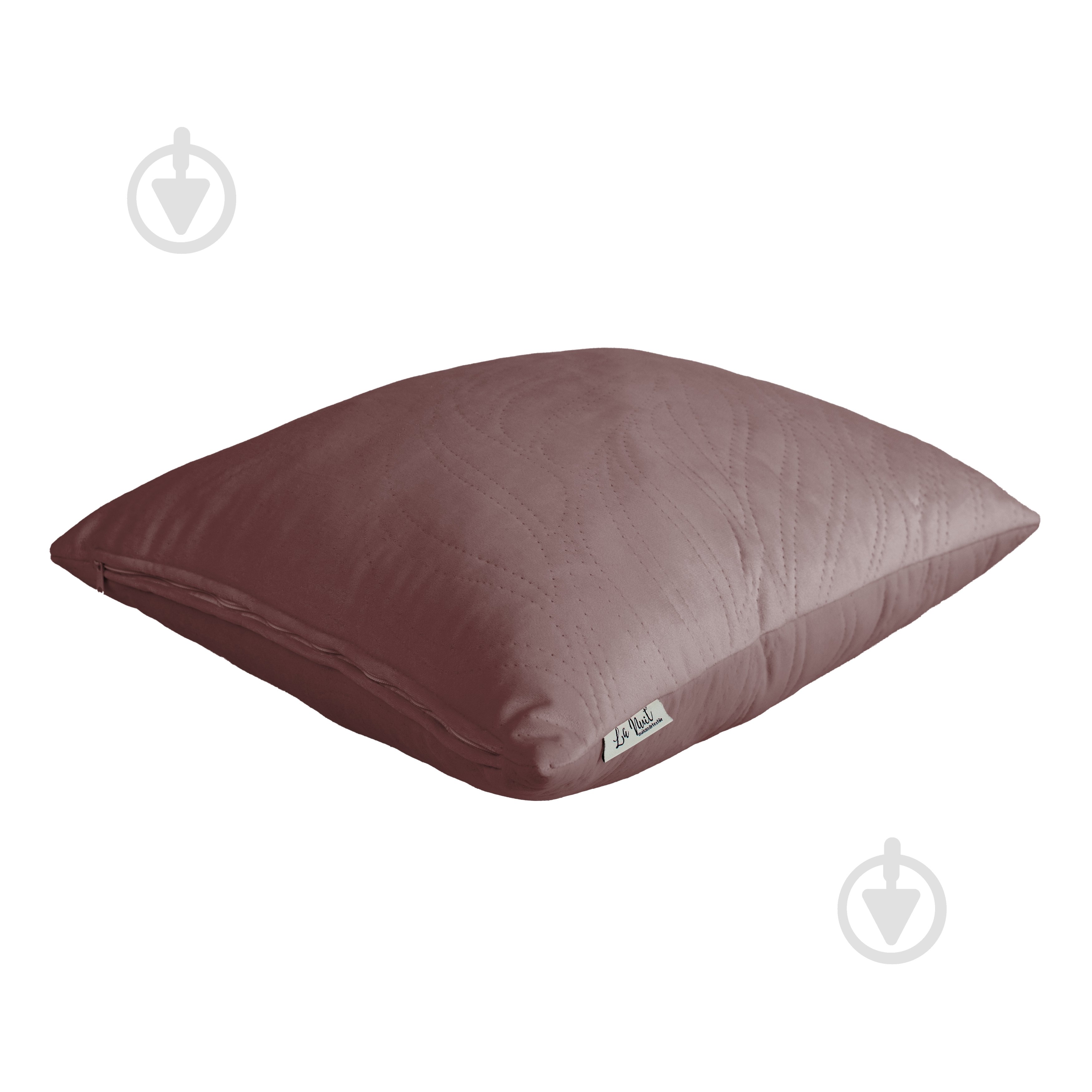 Подушка декоративная Leaf 40x50 см марсала La Nuit - фото 3 Подушка декоративная Leaf 40x50 см марсала La Nuit - фото 3