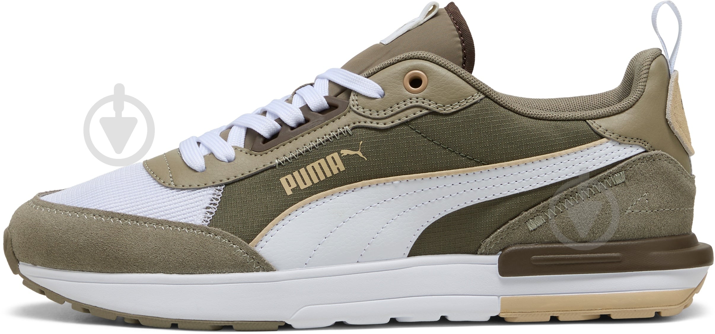 ᐉ Кросівки чоловічі демісезонні Puma R22 38346252 р.44,5 хакі