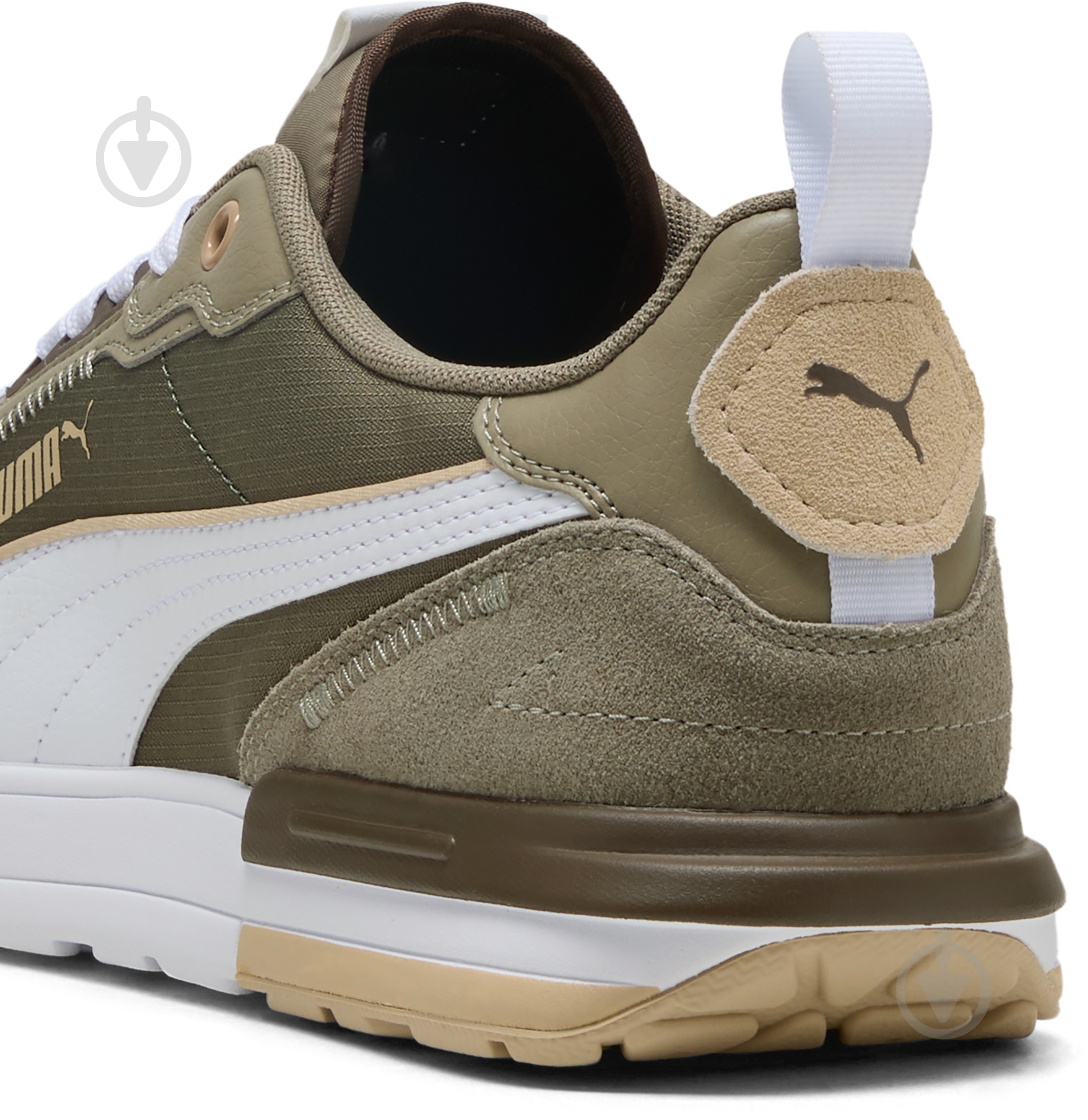 ᐉ Кросівки чоловічі демісезонні Puma R22 38346252 р.44,5 хакі