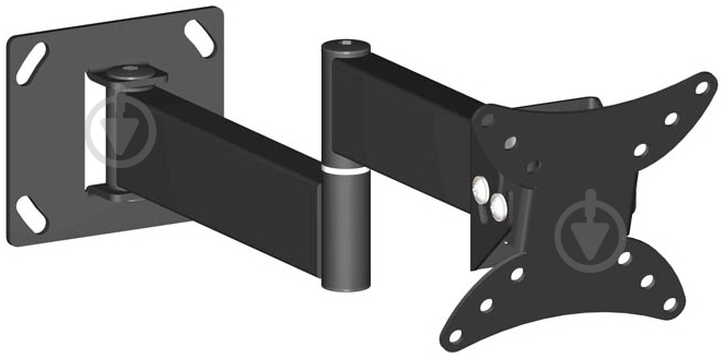 Крепление для телевизора KSL WM03ET поворотно-наклонные 13"-26" черный - фото 1