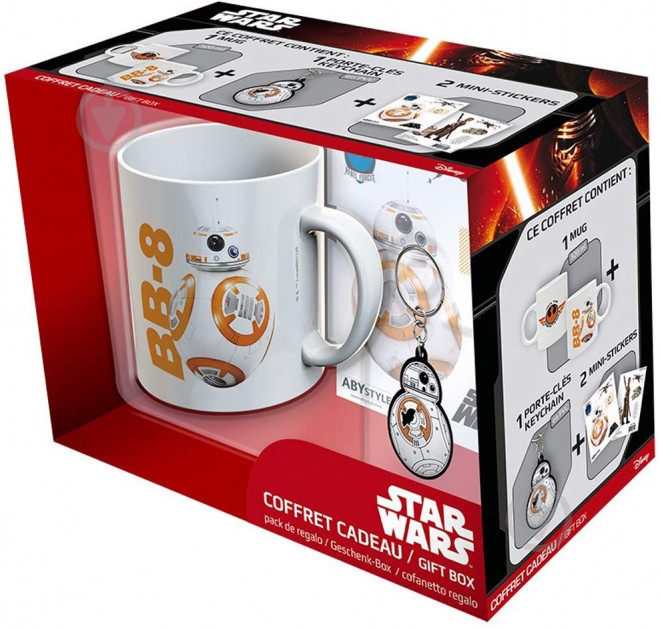 Набор подарочный FSD ABYstyle Star Wars BB8 (ABYPCK076) - фото 1