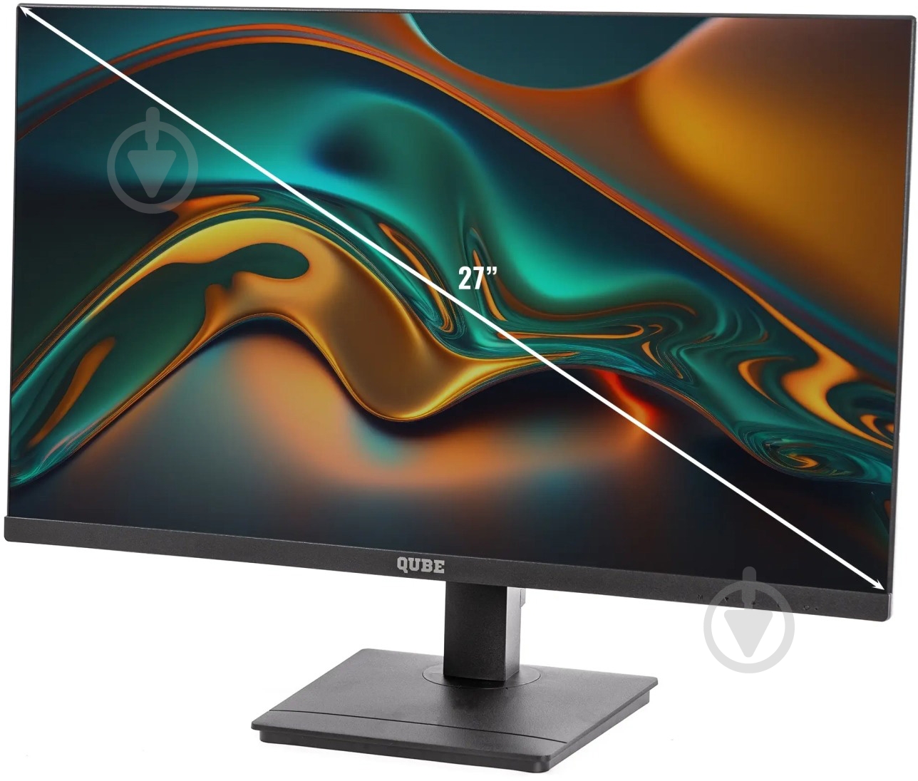 Монитор QUBE V27F75-IPS 27" (V27F75-IPS) - фото 2 Монитор QUBE V27F75-IPS 27" (V27F75-IPS) - фото 2