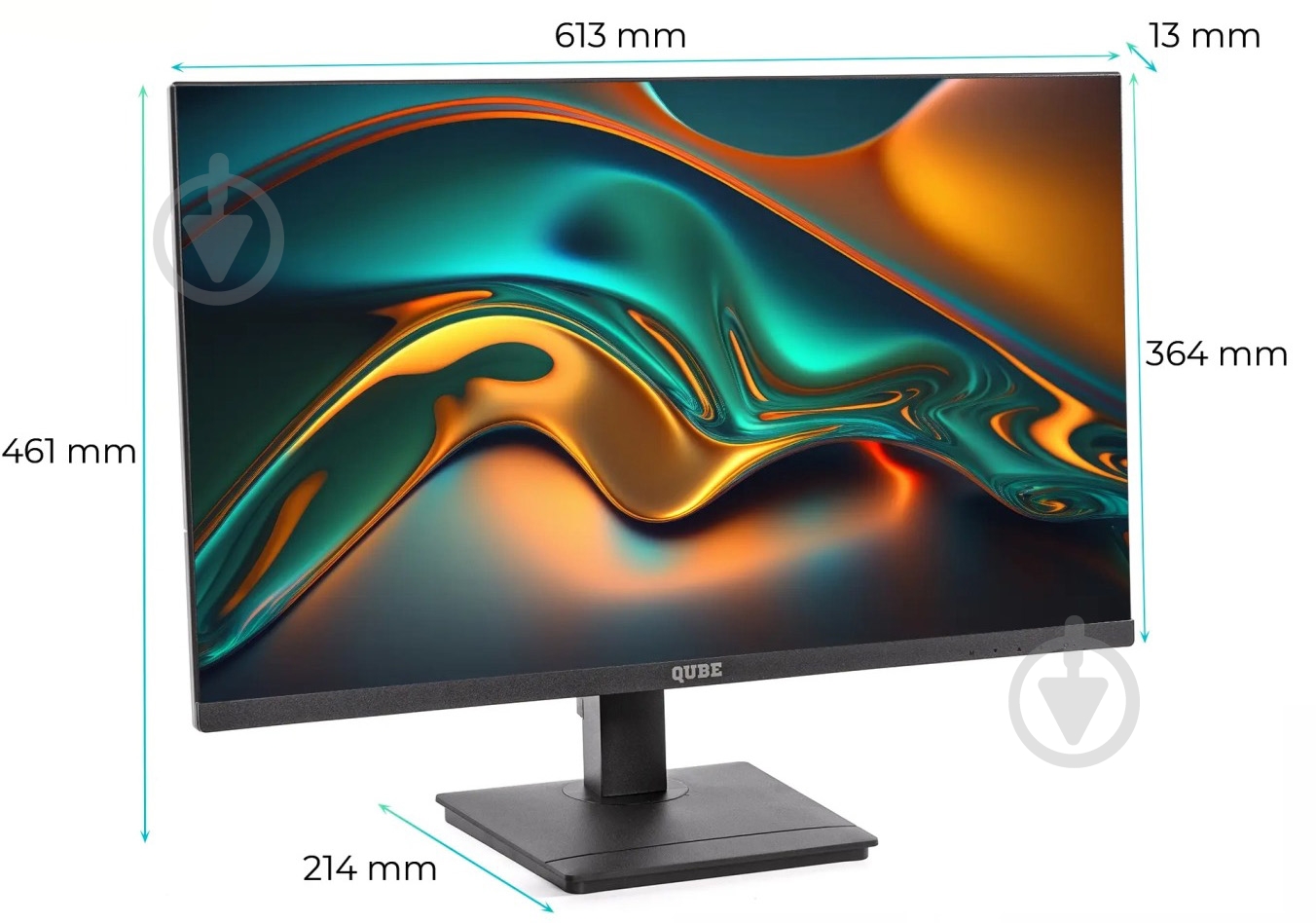 Монитор QUBE V27F75-IPS 27" (V27F75-IPS) - фото 3 Монитор QUBE V27F75-IPS 27" (V27F75-IPS) - фото 3