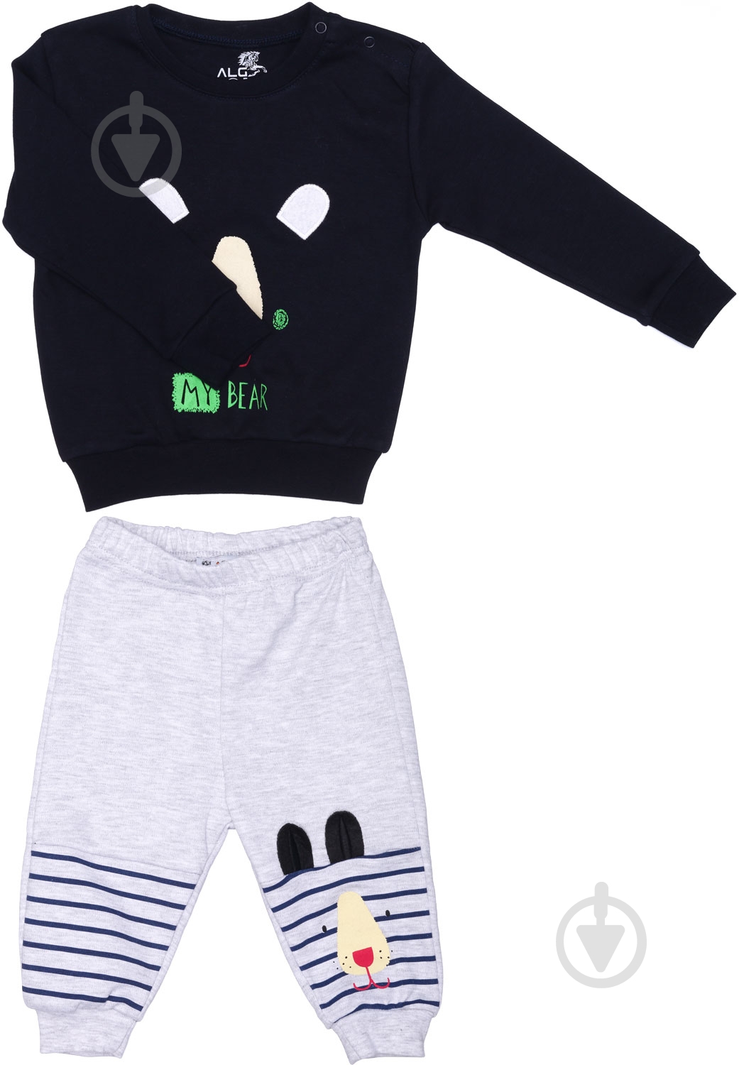 Комплект ALG темно-синий р.74 121406 - фото 1