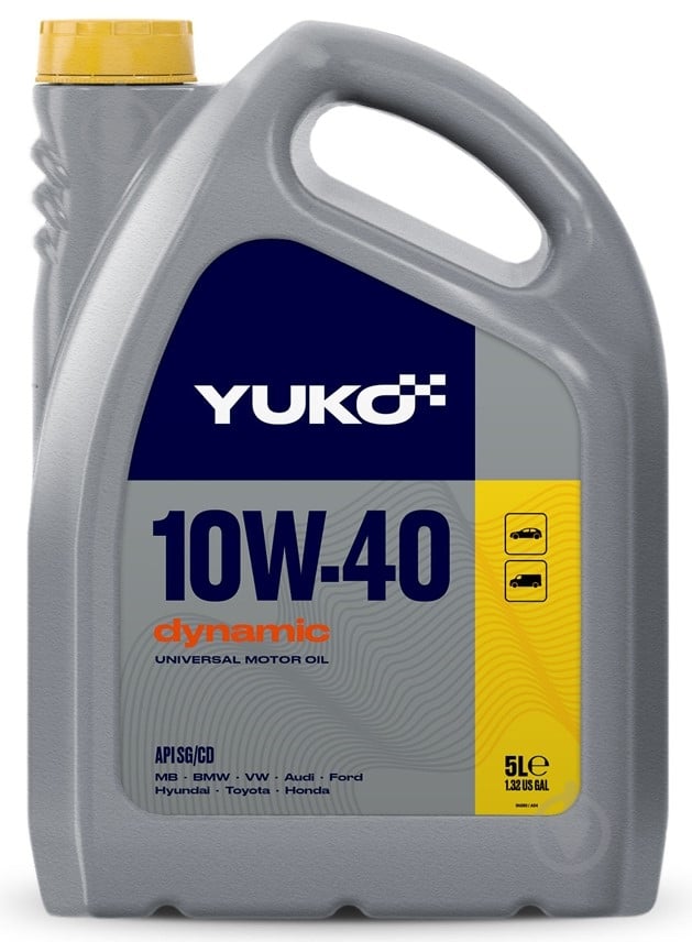 Моторное масло полусинтетическое YUKO (VUKO) Dynamic 10W-40 5 л (26327) - фото 1 Моторное масло полусинтетическое YUKO (VUKO) Dynamic 10W-40 5 л (26327) - фото 1
