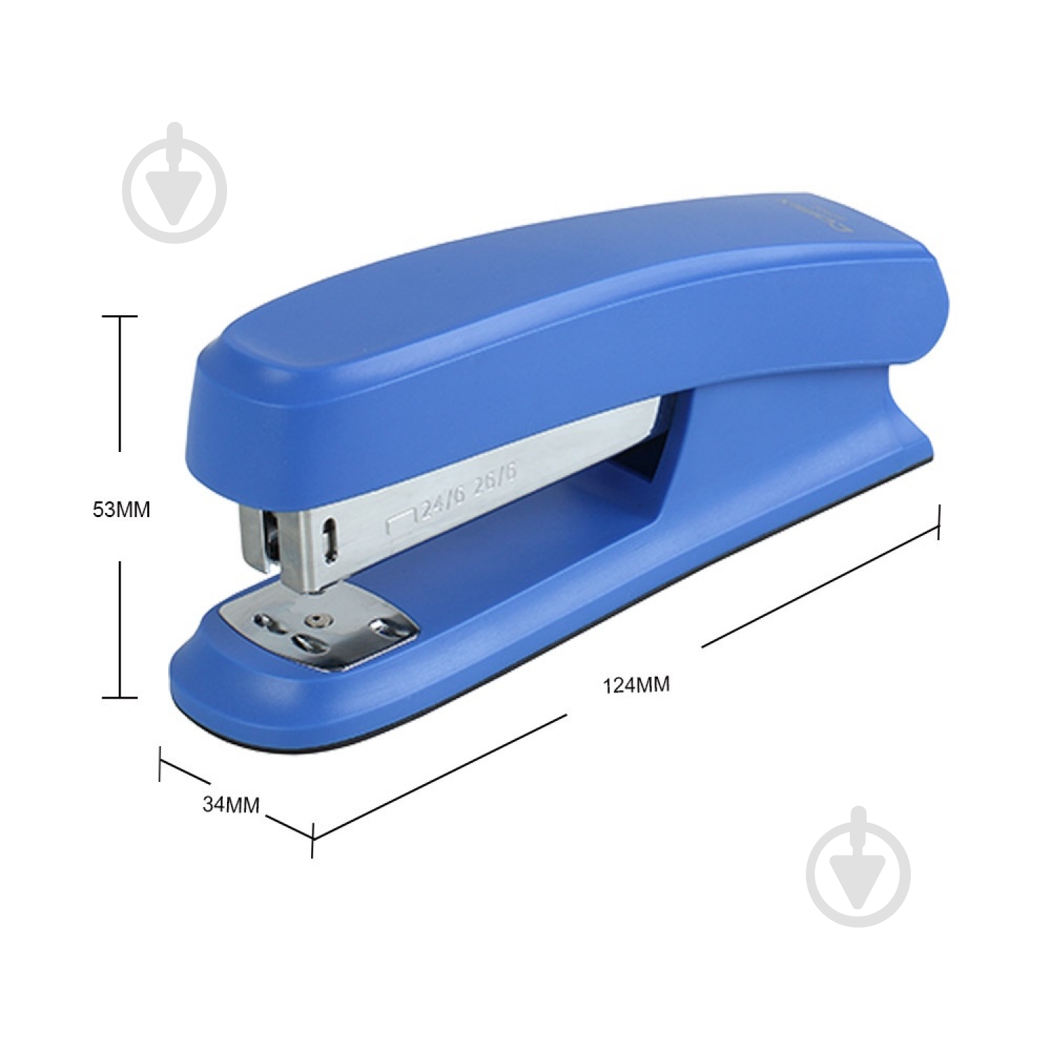 Степлер 20 листов №24, 26 черный B2982-B Comix - фото 3