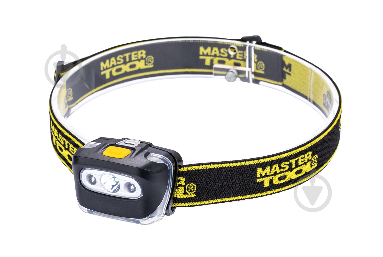 Фонарь налобный MasterTool 3W 200 Лм (94-0813) - фото 1