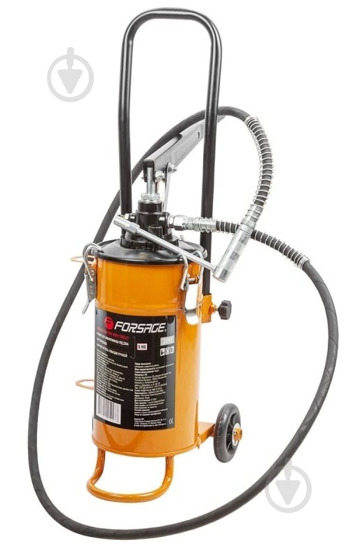 Нагнетатель консистентной смазки Forsage ручной 5 кг - фото 1 Нагнетатель консистентной смазки Forsage ручной 5 кг - фото 1