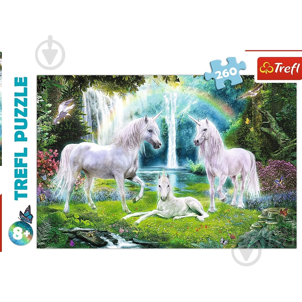 Пазлы Trefl Единороги 260 элементов 6333670 - фото 2