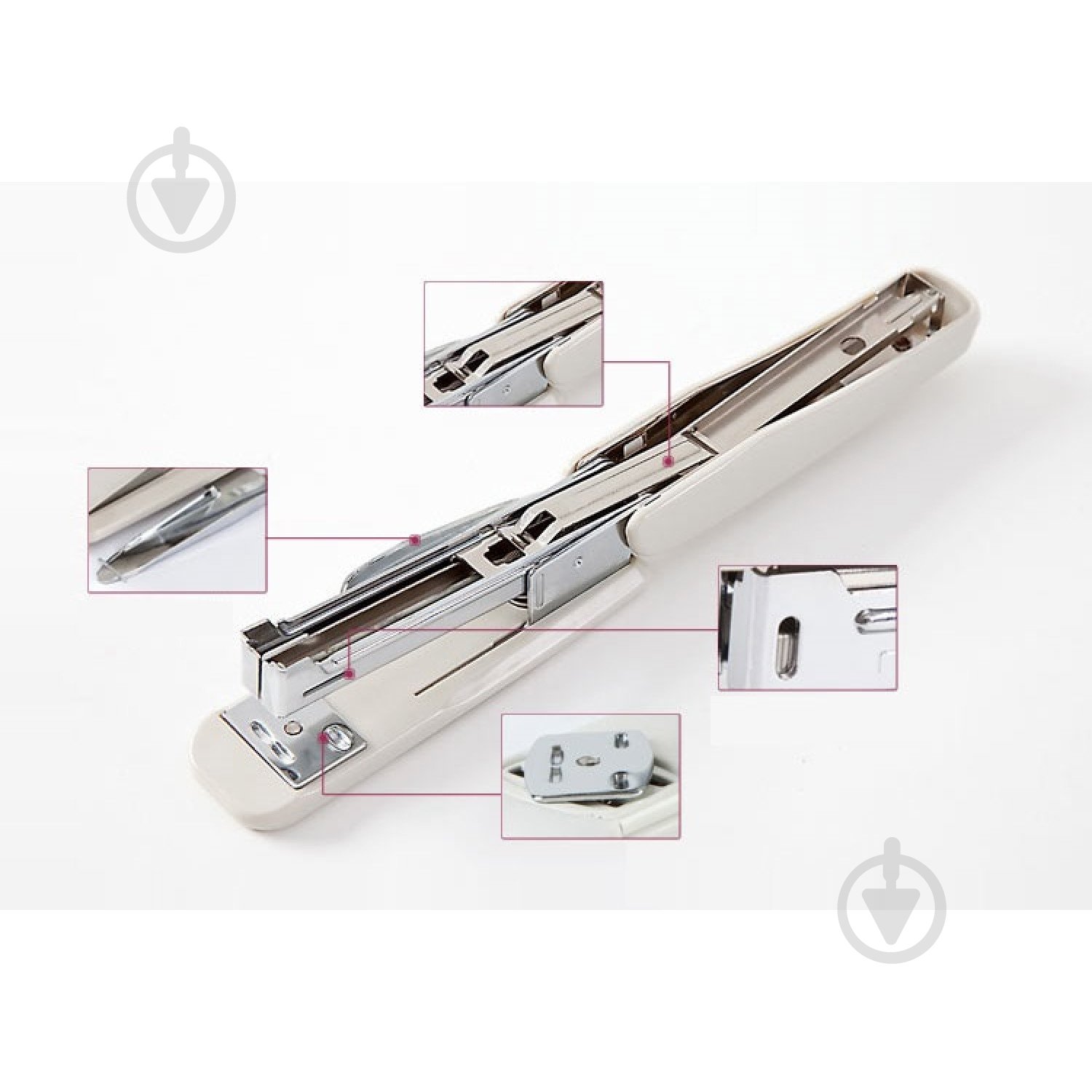 Степлер 25 листов №24, 26 синий B2984-BL Comix - фото 4 Степлер 25 листов №24, 26 синий B2984-BL Comix - фото 4