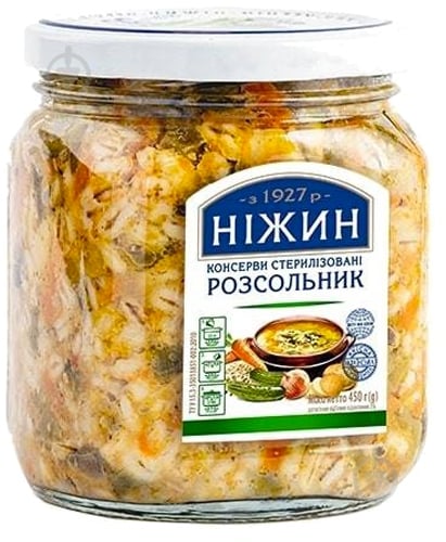 Смесь овощная ТМ Нежин Рассольник 450 г - фото 1